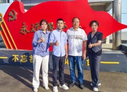 一路向北！“斐鴿傳書”业务团队抵达内蒙古标识行业协会